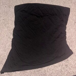 Elegant Black Women's Crop Top